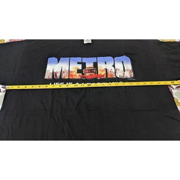 Metro Movie Promo XL Vintage Tee T Shirt Pyramid Eddie Murphy Pyramid‎ Film 1997 - Picture 8 of 8